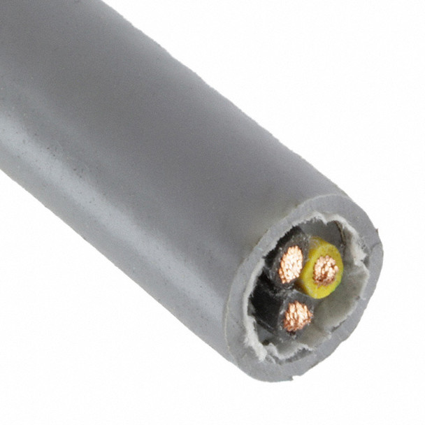 Alpha Wire 65403CY SL002 Cable 3Con 14Awg Slate Shld 500' | American Cable Assemblies