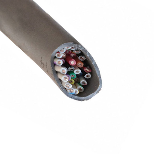 Alpha Wire 1181/30C SL002 Cable 30Cond 22Awg Slate 500' | American Cable Assemblies