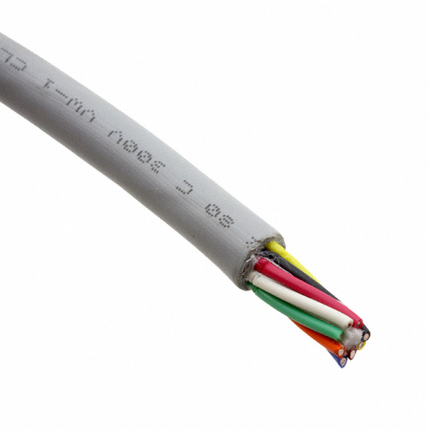 Alpha Wire 79054 SL001 Cable 8Cond 24Awg Slate 1000' | American Cable Assemblies