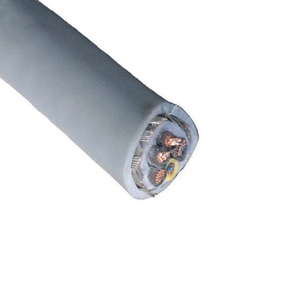 Alpha Wire 470057CY GE321 Cable 5Cond 19Awg Gray Shld 50M | American Cable Assemblies