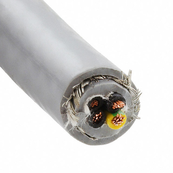 Alpha Wire 80151 SL005 Cable 4Con 14Awg Slate Shld 100' | American Cable Assemblies