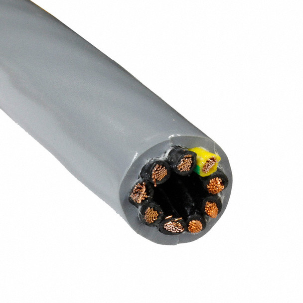 Alpha Wire 65409 SL005 Cable 9Cond 14Awg Slate 100' | American Cable Assemblies