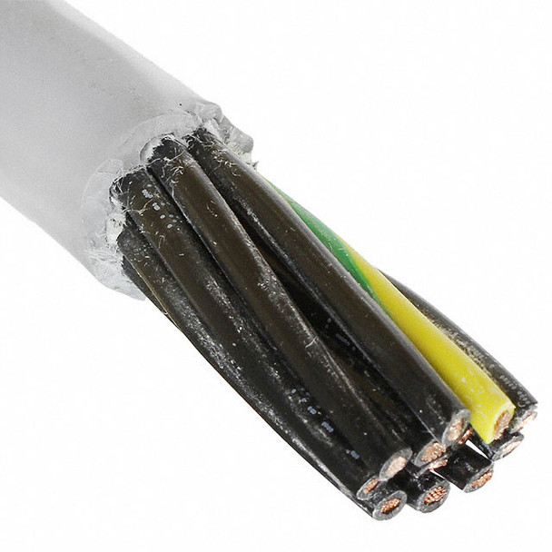 Alpha Wire 80027 SL005 Cable 18Cond 20Awg Slate 100' | American Cable Assemblies