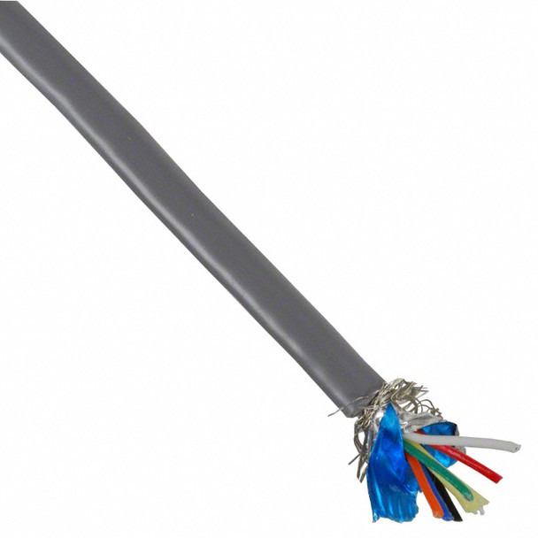 Alpha Wire 3466C SL002 Cable 6Con 28Awg Slate Shld 500' | American Cable Assemblies