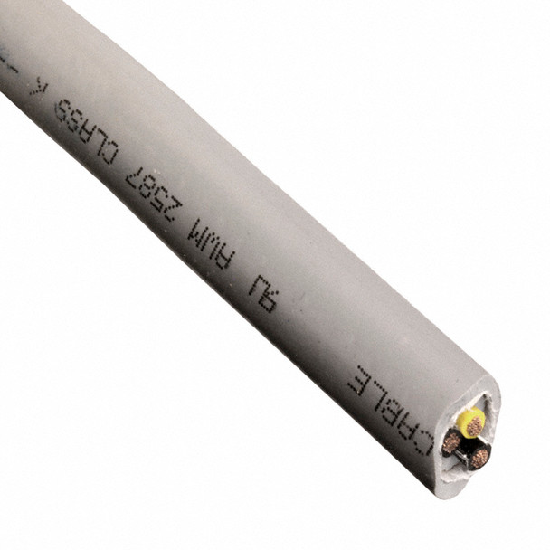Alpha Wire 65203CY SL002 Cable 3Con 12Awg Slate Shld 500' | American Cable Assemblies