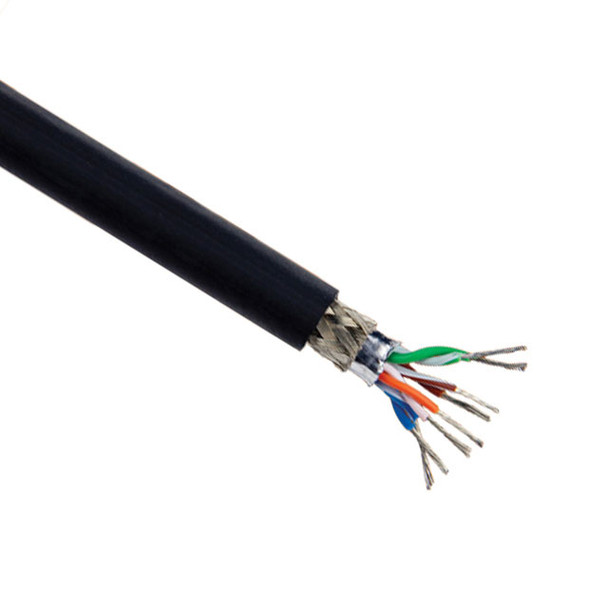 Alpha Wire 76022 BK001 Cable Cat5E 8Cond 24Awg 1000' | American Cable Assemblies