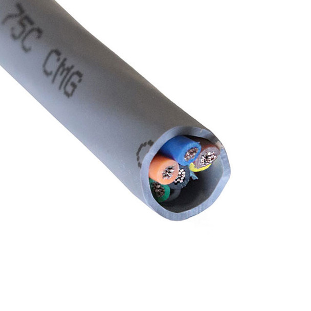 Alpha Wire M33508 SL005 Cable 8Cond 18Awg Slate 100' | American Cable Assemblies