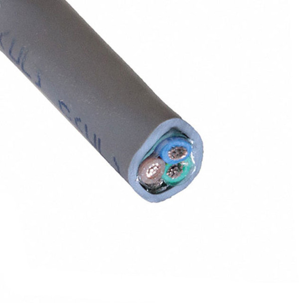 Alpha Wire M4723 SL005 Cable 3Con 16Awg Slate Shld 100' | American Cable Assemblies
