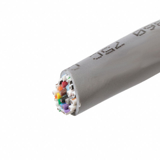 Alpha Wire M38925 SL005 Cable 25Cond 24Awg Slate 100' | American Cable Assemblies