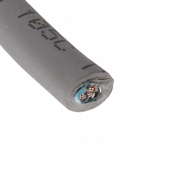 Alpha Wire 5580/2C SL005 Cable 2Con 22Awg Slate Shld 100' | American Cable Assemblies