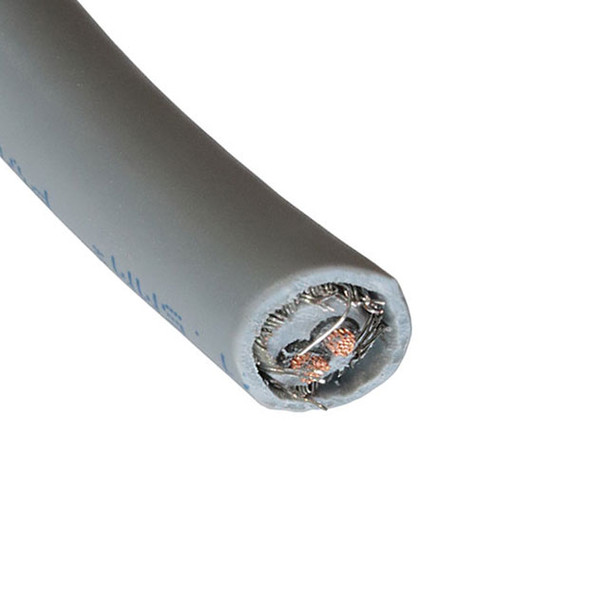 Alpha Wire 470215CY GE033 Cable 2Cond 15Awg Gray Shld 100M | American Cable Assemblies