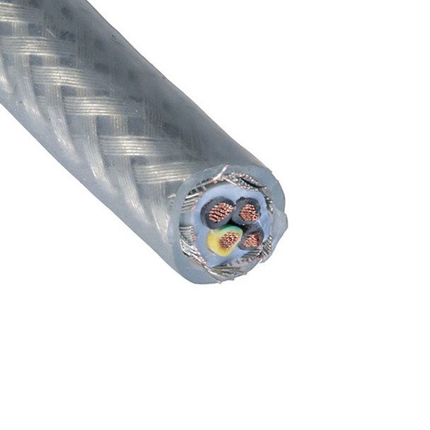 Alpha Wire 470041CY CL033 Cable 4Con 17Awg Clear Shld 100M | American Cable Assemblies