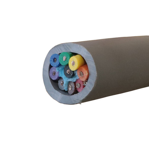 Alpha Wire 5420/9 SL005 Cable 9Con 20Awg Slate Shld 100' | American Cable Assemblies