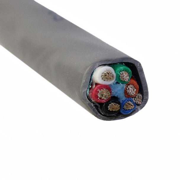 Alpha Wire M4696 SL001 Cable 6Cond 18Awg Shld 1000' | American Cable Assemblies