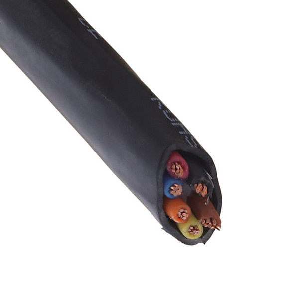 Alpha Wire M3804 BK002 Cable 6Cond 18Awg Black 500' | American Cable Assemblies