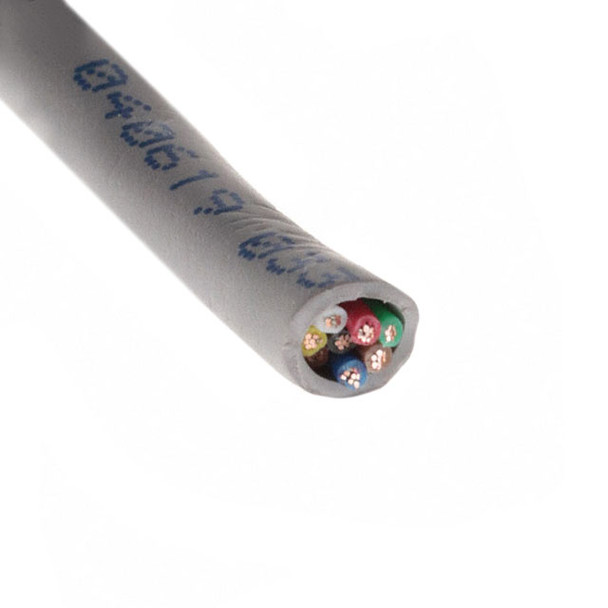 Alpha Wire M13308 SL001 Cable 8Cond 22Awg Slate 1000' | American Cable Assemblies