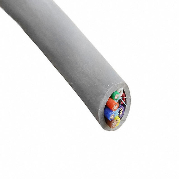 Alpha Wire M2444 SL002 Cable 9Con 24Awg Slate Shld 500' | American Cable Assemblies