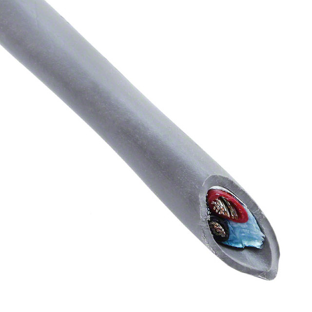 Alpha Wire 2241C SL021 Cable 2Cond 18Awg Shld 1000' | American Cable Assemblies