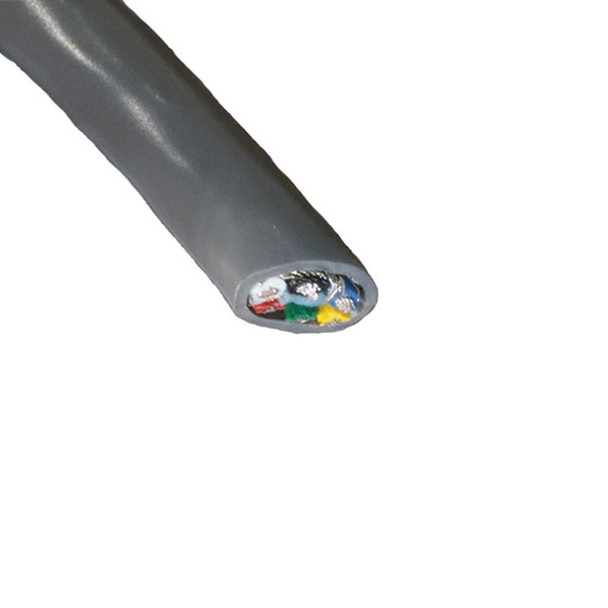 Alpha Wire M1146 SL002 Cable 6Con 18Awg Slate Shld 500' | American Cable Assemblies