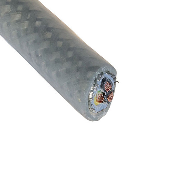 Alpha Wire 1121 CL002 Cable 3Cond 28Awg Clear 500' | American Cable Assemblies