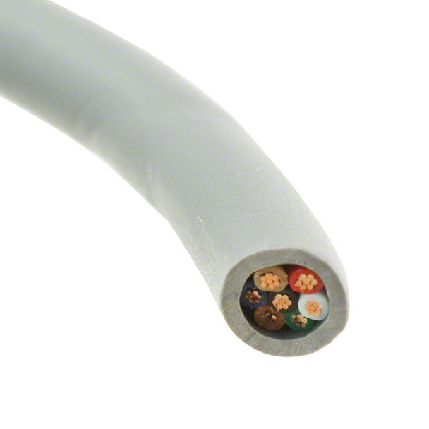 Alpha Wire 5006C SL002 Cable 6Cond 22Awg Slate 500' | American Cable Assemblies