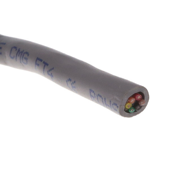 Alpha Wire 5677 SL002 Cable 6Con 26Awg Slate Shld 500' | American Cable Assemblies