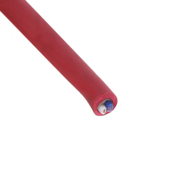 Alpha Wire 1771 RD001 Cable 2Cond 23Awg Red Shld 1000' | American Cable Assemblies