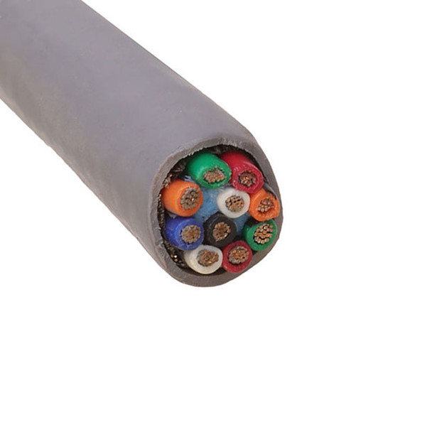 Alpha Wire 3410 SL001 Cable 10Cond 18Awg Shld 1000' | American Cable Assemblies