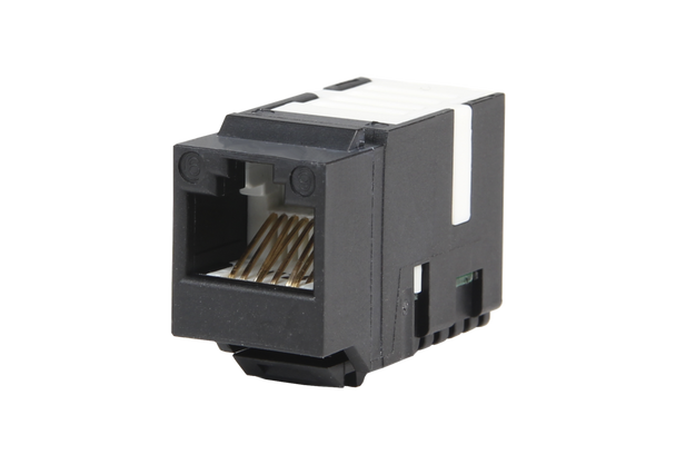 Metz Connect 130A10-29-I-B1 UTP modul 8(8) Cat.6 black | American Cable Assemblies