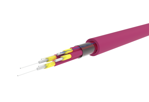 Metz Connect 150B0047D010M OpDAT breakout cable 4x1 OM4 class Dca | American Cable Assemblies