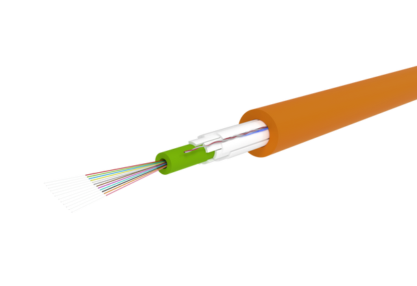 Metz Connect 150U0122E120M OpDAT universal cable 1x12 OM2 class Eca | American Cable Assemblies