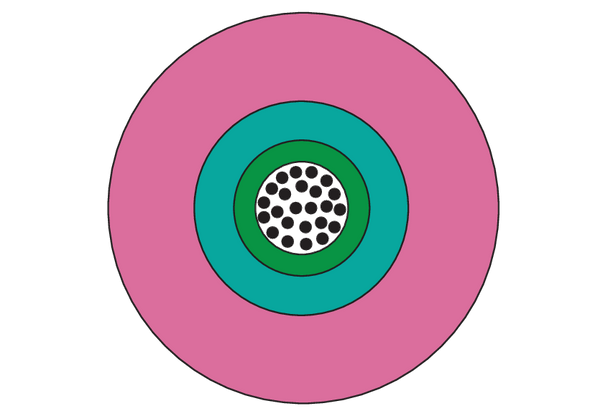 Metz Connect 150U0247E240M. OpDAT universal cable 1x24 OM4 class Eca