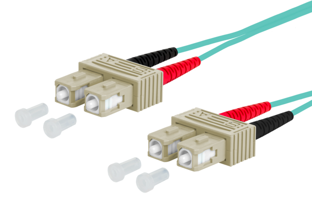 Metz Connect 151J1EOEOXXE OpDAT patch cord SC-D/SC-D OM3 | American Cable Assemblies