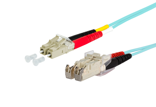 Metz Connect 151J1JOMOXXE OpDAT patch cord LC-D/E2000-D OM3 | American Cable Assemblies