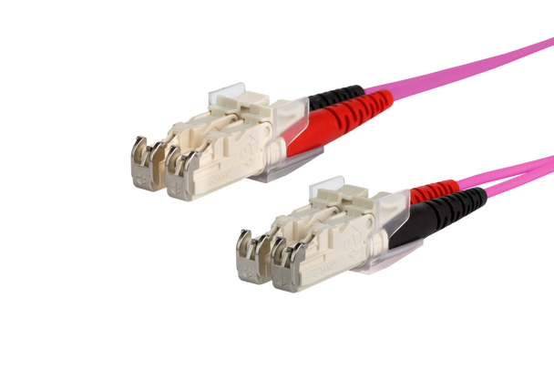 Metz Connect 151S1MOMOXXE OpDAT patch cord E2000-D/E2000-D OM4 | American Cable Assemblies