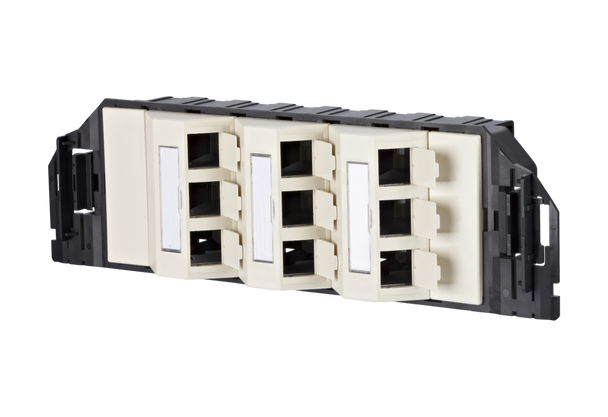 Metz Connect 130B20S60901-E Subway underfloor unit GB3 Keystone 9 port
unequipped pearl white | American Cable Assemblies