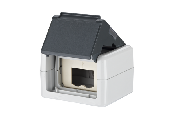 Metz Connect 1309430003-E E-DAT modul IP44 surface mounted housing unequipped | American Cable Assemblies