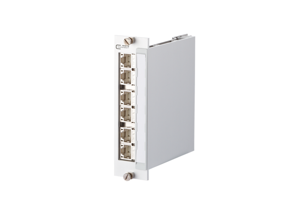 Metz Connect 130B11E2-E C6Amodul 6 port 180°M 3RU 7HP | American Cable Assemblies