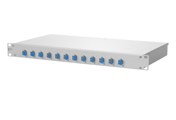Metz Connect 1502507412-F OpDAT fix patch panel VIK 12xLC-D OS2 | American Cable Assemblies
