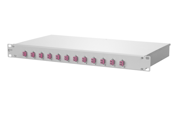 Metz Connect 1502507512-F OpDAT fix patch panel VIK 12xLC-D OM4 | American Cable Assemblies