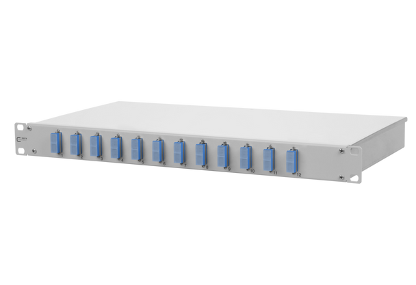 Metz Connect 150250E212-F OpDAT fix patch panel VIK 12xSC-D OS2 | American Cable Assemblies