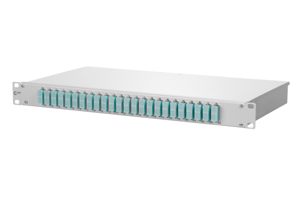 Metz Connect 150255BA24-E OpDAT fix patch panel splice 24xSC-D OM3 | American Cable Assemblies