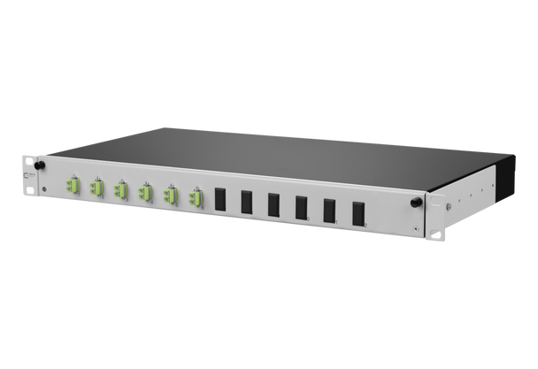 Metz Connect 1502607M06-F OpDAT slide patch panel VIK 6xLC-D OM5 | American Cable Assemblies