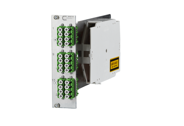 Metz Connect 1528S07A061E OpDAT CM 6xLC-Q APC OS2 | American Cable Assemblies