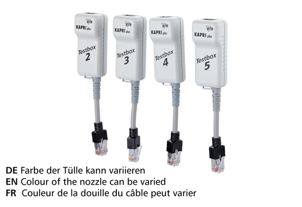 Metz Connect 130671-E. KAPRi plus test boxes 2 to 5