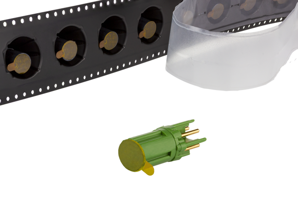 Metz Connect MMT060A115-G2 PC board insert M12, D-coded, 4-pole, green,
Tape & Reel | American Cable Assemblies