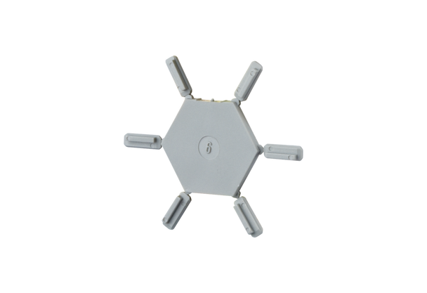 Metz Connect 720243-02-4 Coding star gray | American Cable Assemblies