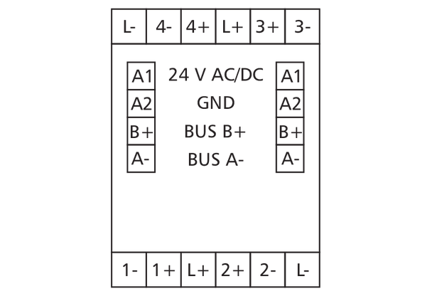 Metz Connect 110834131970. MR-F-DI4 Modbus RTU