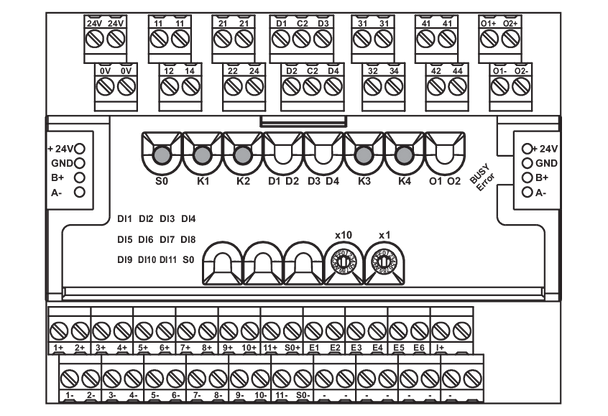 Metz Connect 11084313. MR-Multi I/O Modbus RTU