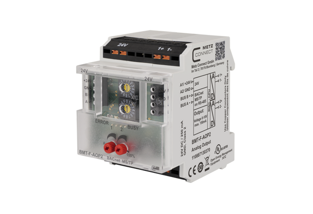 Metz Connect 110887130370 BMT-F-AOP2 BACnet MS/TP | American Cable Assemblies